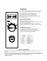 Preview for 27 page of Sammic HM-1001M User Manual