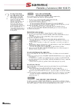 Preview for 6 page of Sammic HM-1035M User Manual