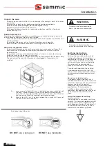 Preview for 14 page of Sammic HM-1035M User Manual