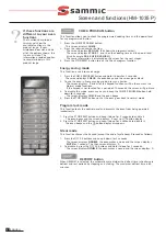 Preview for 16 page of Sammic HM-1035M User Manual