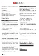 Предварительный просмотр 10 страницы Sammic HM-2000 User Manual