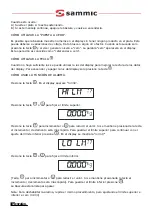 Preview for 12 page of Sammic L-EQ 10 Owner'S Manual