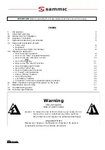 Preview for 22 page of Sammic L-EQ 10 Owner'S Manual