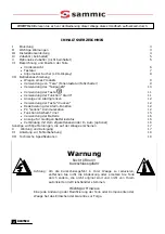 Preview for 42 page of Sammic L-EQ 10 Owner'S Manual