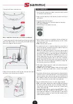 Preview for 4 page of Sammic LL-60 User Manual