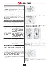 Preview for 5 page of Sammic LL-60 User Manual