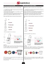 Preview for 13 page of Sammic LL-60 User Manual