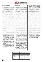 Preview for 2 page of Sammic MH-5 User Manual