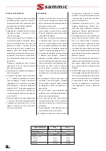 Preview for 6 page of Sammic MH-5 User Manual