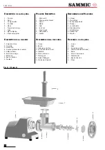 Предварительный просмотр 8 страницы Sammic PC-22 Instructions Manual