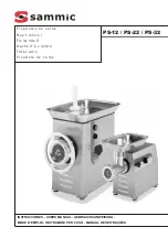 Sammic PS-12 Manual preview