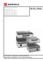 Preview for 1 page of Sammic SG-452 User Manual