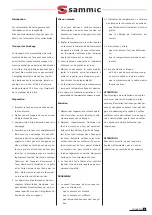 Preview for 5 page of Sammic SG-452 User Manual