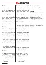 Preview for 6 page of Sammic SG-452 User Manual