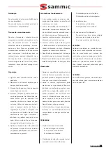 Preview for 7 page of Sammic SG-452 User Manual