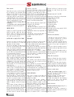 Предварительный просмотр 18 страницы Sammic SH-215 User Manual