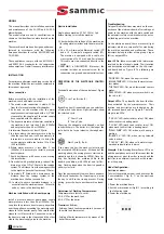 Preview for 4 page of Sammic SL-19D User Manual