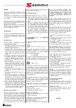 Preview for 8 page of Sammic SL-19D User Manual