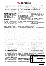 Preview for 3 page of Sammic SL-21D User Manual