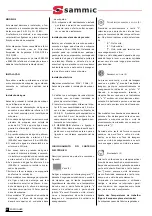 Preview for 22 page of Sammic SL-21D User Manual