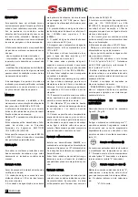 Preview for 22 page of Sammic SU-600 User Manual