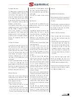 Preview for 5 page of Sammic SV-18H User Manual