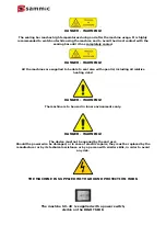 Предварительный просмотр 7 страницы Sammic SV-33 User Manual