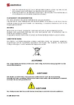 Предварительный просмотр 17 страницы Sammic SV-33 User Manual