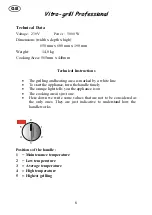 Preview for 50 page of Sammic Vitro-grill PV-650 User Manual