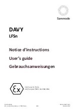 Sammode DAVY LFSn User Manual предпросмотр