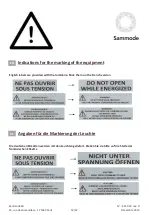 Preview for 12 page of Sammode LAMARCK LFSe User Manual