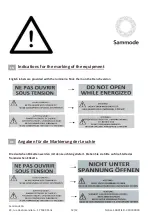 Preview for 12 page of Sammode Sabatier LumLed1 Series User Manual