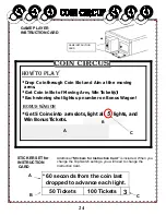 Preview for 22 page of Sammy COIN CIRCUS Manual