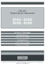 Preview for 1 page of Samo B0924 Assembly Instruction Manual