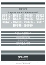 Preview for 1 page of Samo B6816 Assembly Instruction Manual