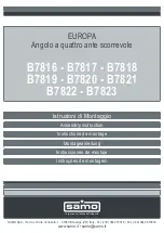 Preview for 1 page of Samo B7816 Assembly Instruction Manual