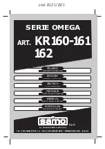 Samo OMEGA Series Assembly Instructions Manual предпросмотр