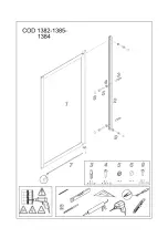 Preview for 4 page of Samo Parete Vasca B1382 Assembly Instruction Manual