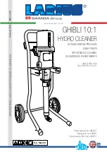 Samoa Larius GHIBLI 10:1 HYDRO CLEANER Operating And Maintenance Manual preview