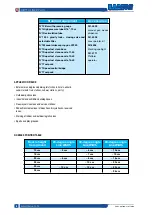 Preview for 12 page of Samoa LARIUS Giotto Liner Plus Operating And Maintenance Manual