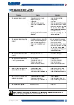 Preview for 29 page of Samoa LARIUS Giotto Liner Plus Operating And Maintenance Manual