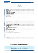 Preview for 3 page of Samoa Larius Jolly K 56500 Operating And Maintenance Manual