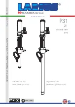 Samoa Larius P31 2:1 Operating And Maintenance Manual предпросмотр