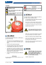 Предварительный просмотр 11 страницы Samoa LARIUS PNEUMATIC HOIST 200 Operating Instructions Manual