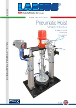 Samoa LARIUS PNEUMATIC HOIST 30 Operating Instructions Manual предпросмотр