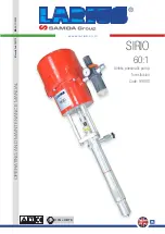 Samoa LARIUS SIRIO 60:1 Operating And Maintenance Manual preview