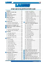 Preview for 7 page of Samoa Larius STAR 3001W Operating And Maintenance Instructions Manual