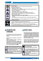 Preview for 9 page of Samoa Larius STAR 3001W Operating And Maintenance Instructions Manual