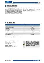 Preview for 5 page of Samoa Larius Vega 13:1 Operating And Maintenance Manual