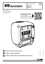 Preview for 1 page of Samoa U-METER Manual